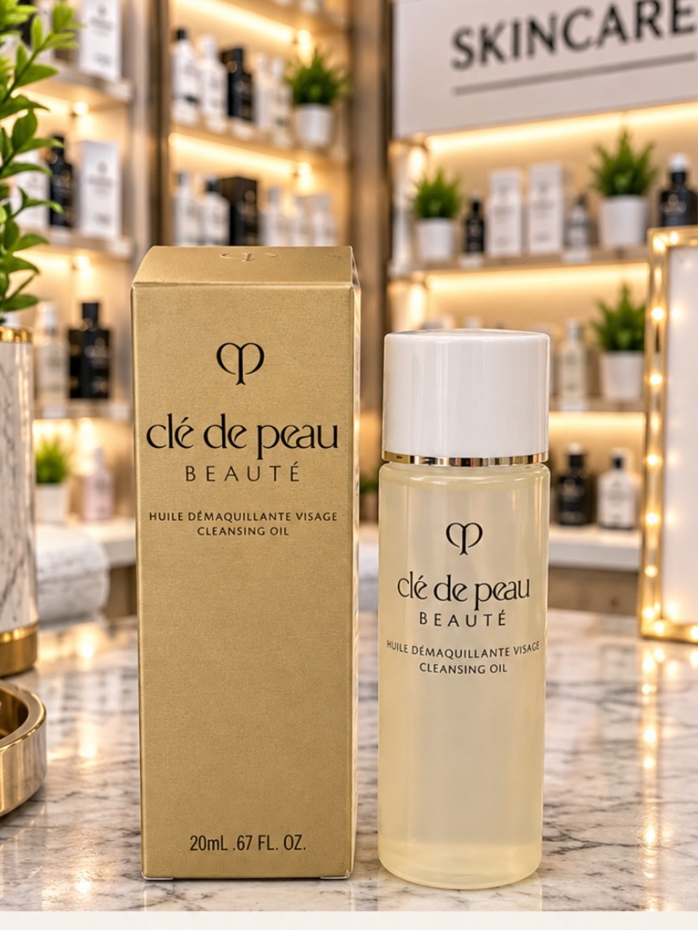 Clé de Peau Beauté Cleansing Oil 20mL / 0.67 oz Travel Size New in Box
